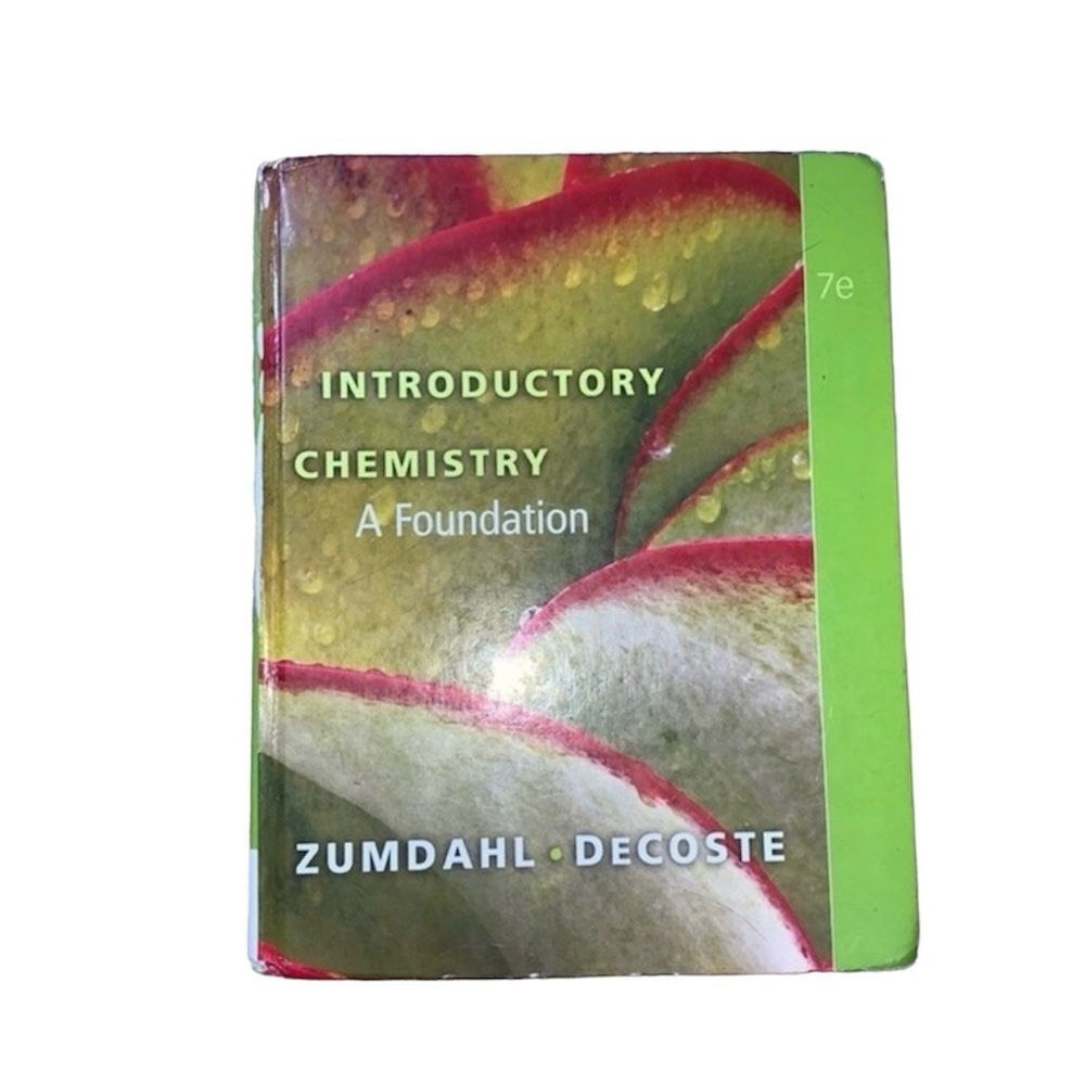 Introductory Chemistry A Foundation Year 1 Textbook